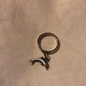 James Avery Dolphin Charm Ring